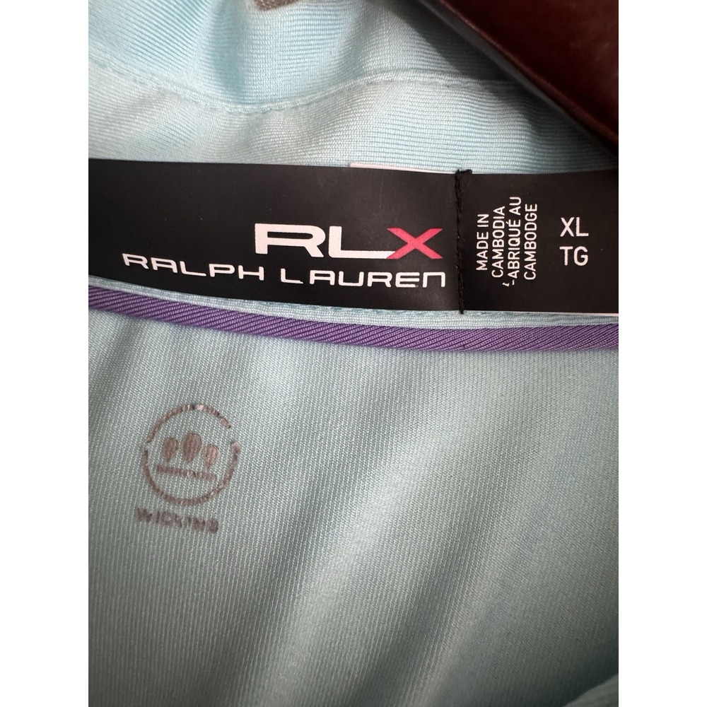 Medinah‎ Country Club Golf Polo Shirt Mens XL Blue RLX Ralph Lauren - Picture 4 of 4